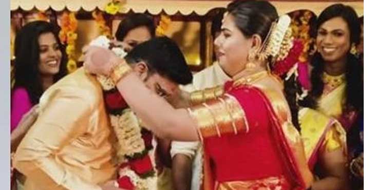 ആദ്യത്തെ ട്രാൻസ്ജെൻഡർ ജേണലിസ്റ്റായ ഹെയ്ദി സാദിയയും ട്രാൻസ്മാനായ അഥർവ് മോഹനനും വിവാഹിതരായി ആദ്യത്തെ ട്രാൻസ്ജെൻഡർ ജേണലിസ്റ്റായ ഹെയ്ദി സാദിയയും ട്രാൻസ്മാനായ അഥർവ് മോഹനനും വിവാഹിതരായി