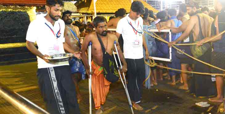 വയോജന-ഭിന്നശേഷിക്കാരായ 17064 ശബരിമല തീര്ഥാടകര്ക്ക് ‘സുദര്ശനം” സാധ്യമാക്കി വയോജന-ഭിന്നശേഷിക്കാരായ 17064 ശബരിമല തീര്ഥാടകര്ക്ക് ‘സുദര്ശനം” സാധ്യമാക്കി