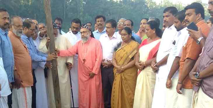നൂറ്റിഇരുപത്തി അഞ്ചാമത് മാരാമണ് കണ്വന്ഷന് പന്തലിന് കാൽനാട്ടി നൂറ്റിഇരുപത്തി അഞ്ചാമത് മാരാമണ് കണ്വന്ഷന് പന്തലിന് കാൽനാട്ടി