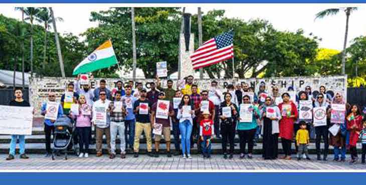 സിഎഎക്കും എന്ആര്സിക്കുമെതിരെ മിയാമിയില് പ്രതിഷേധം സിഎഎക്കും എന്ആര്സിക്കുമെതിരെ മിയാമിയില് പ്രതിഷേധം