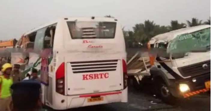 ഭാഗ്യം കൊണ്ടു മാത്രമാണ് നിസാര പരുക്കുകളോടെ ഞാന് രക്ഷപ്പെട്ടത് ; ബസ്സില് യാത്ര ചെയ്തിരുന്ന മലയാളി വിദ്യാര്ത്ഥിനി ഭാഗ്യം കൊണ്ടു മാത്രമാണ് നിസാര പരുക്കുകളോടെ ഞാന് രക്ഷപ്പെട്ടത് ; ബസ്സില് യാത്ര ചെയ്തിരുന്ന മലയാളി വിദ്യാര്ത്ഥിനി