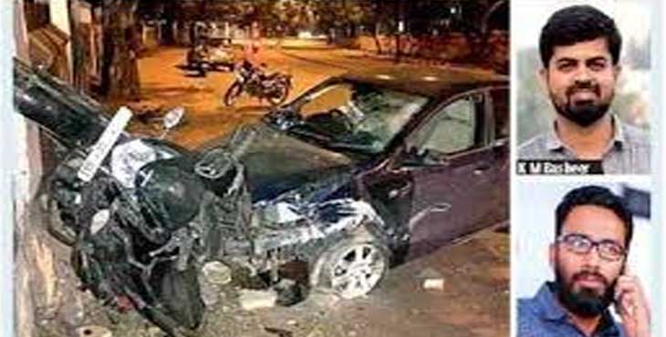 മാധ്യമപ്രവര്ത്തകന് വാഹനമിടിച്ച് മരിച്ച സംഭവത്തില് ശ്രീറാം വെങ്കിട്ടരാമന് ഒന്നാം പ്രതി , വഫ ഫിറോസ് രണ്ടാം പ്രതി മാധ്യമപ്രവര്ത്തകന് വാഹനമിടിച്ച് മരിച്ച സംഭവത്തില് ശ്രീറാം വെങ്കിട്ടരാമന് ഒന്നാം പ്രതി , വഫ ഫിറോസ് രണ്ടാം പ്രതി