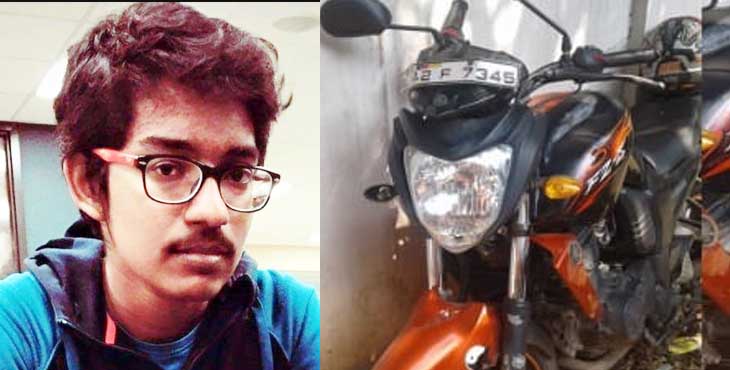 ബൈക്ക് പോസ്റ്റിലിടിച്ച് കോളേജ് വിദ്യാര്ത്ഥി മരിച്ചു ; രണ്ടു പേര് ഗുരുതരാവസ്ഥയില് ബൈക്ക് പോസ്റ്റിലിടിച്ച് കോളേജ് വിദ്യാര്ത്ഥി മരിച്ചു ; രണ്ടു പേര് ഗുരുതരാവസ്ഥയില്