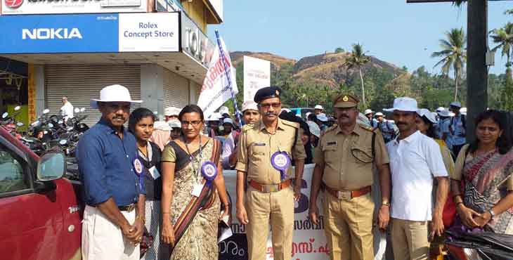 ശരിയോരം – ലഹരി മുക്ത നവകേരളം പദ്ധതിയുടെ ഭാഗമായി പത്തനംതിട്ടയില് സൈക്ലത്തോണ് നടത്തി ശരിയോരം – ലഹരി മുക്ത നവകേരളം പദ്ധതിയുടെ ഭാഗമായി പത്തനംതിട്ടയില് സൈക്ലത്തോണ് നടത്തി