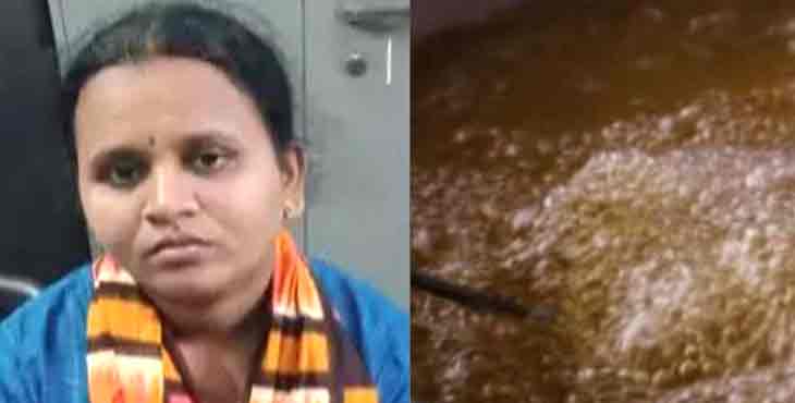 വിവാഹേതര ബന്ധം ; ഭർത്താവിന്റെ ശരീരത്തിൽ തിളച്ച എണ്ണയൊഴിച്ച ഭാര്യ അറസ്റ്റിൽ വിവാഹേതര ബന്ധം ; ഭർത്താവിന്റെ ശരീരത്തിൽ തിളച്ച എണ്ണയൊഴിച്ച ഭാര്യ അറസ്റ്റിൽ