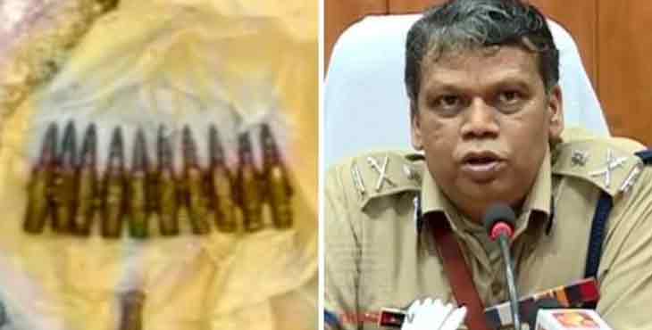 കുളത്തൂപ്പുഴ വെടിയുണ്ട : സൂചനകള് ലഭിച്ചെന്ന് ഡിജിപി , കേരള പോലീസിന്റെ ഭീകര വിരുദ്ധ സേന അന്വേഷിക്കും കുളത്തൂപ്പുഴ വെടിയുണ്ട : സൂചനകള് ലഭിച്ചെന്ന് ഡിജിപി , കേരള പോലീസിന്റെ ഭീകര വിരുദ്ധ സേന അന്വേഷിക്കും