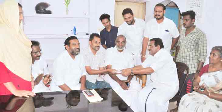 അജീബിന് ആശ്വാസമേകി രാജീവ് യൂത്ത് ഫൗണ്ടേഷൻ അജീബിന് ആശ്വാസമേകി രാജീവ് യൂത്ത് ഫൗണ്ടേഷൻ