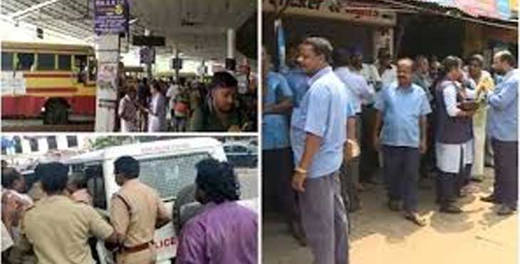 കെ.എസ്.ആര്.ടി.സി മിന്നല് പണിമുടക്ക് ; കര്ശന നടപടിക്കു നിര്ദ്ദേശം കെ.എസ്.ആര്.ടി.സി മിന്നല് പണിമുടക്ക് ; കര്ശന നടപടിക്കു നിര്ദ്ദേശം