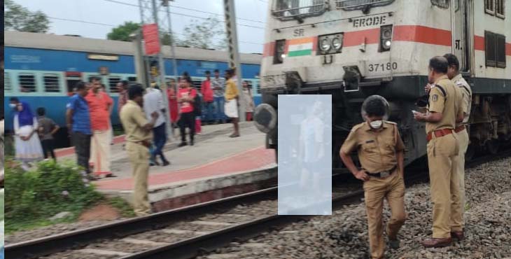 യുവാവ് ട്രെയിനിനു മുന്നില് ചാടി ആത്മഹത്യചെയ്തു ; മൃതദേഹവുമായി ട്രെയിന് ഓടിയത് 4 കിലോ മീറ്റര് ദൂരം യുവാവ് ട്രെയിനിനു മുന്നില് ചാടി ആത്മഹത്യചെയ്തു ; മൃതദേഹവുമായി ട്രെയിന് ഓടിയത് 4 കിലോ മീറ്റര് ദൂരം