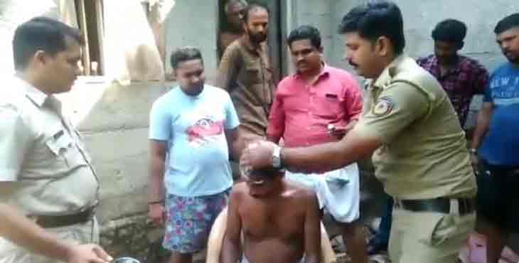 മുരളിക്ക് അഭയമായി ജനമൈത്രി പോലീസ് മുരളിക്ക് അഭയമായി ജനമൈത്രി പോലീസ്
