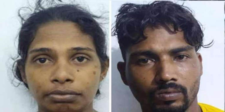 വീട്ടുജോലിക്കിടയില് മോഷണം നടത്തിയ യുവതിയും കാമുകനും അറസ്റ്റില് വീട്ടുജോലിക്കിടയില് മോഷണം നടത്തിയ യുവതിയും കാമുകനും അറസ്റ്റില്