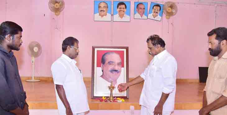 കെഎം മാണിയുടെ ഒന്നാം അനുസ്മരണദിനം ആചരിച്ചു കെഎം മാണിയുടെ ഒന്നാം അനുസ്മരണദിനം ആചരിച്ചു