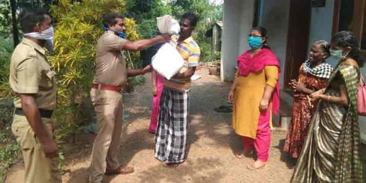 മരുന്നുകളും പലവ്യഞ്ജന കിറ്റും വീട്ടിലെത്തിച്ച് എക്സൈസ് മരുന്നുകളും പലവ്യഞ്ജന കിറ്റും വീട്ടിലെത്തിച്ച് എക്സൈസ്