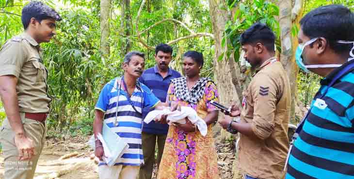 ലോക്ക് ഡൌണ് ; വനത്തിനുള്ളിലെ ആദിവാസി കുടിലിൽ യുവതിക്ക് സുഖപ്രസവം ലോക്ക് ഡൌണ് ; വനത്തിനുള്ളിലെ ആദിവാസി കുടിലിൽ യുവതിക്ക് സുഖപ്രസവം
