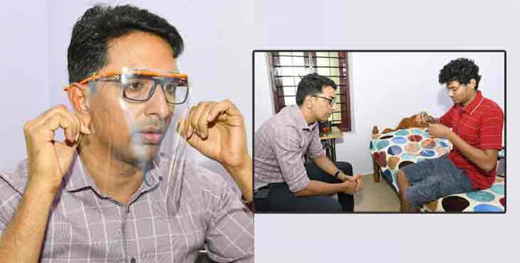 പി.പി.ഇ കിറ്റിനൊപ്പം ധരിക്കുന്ന ഫെയ്സ് ഷീല്ഡ് നിര്മ്മിക്കാന് കെപ്ലര് റോബോട്ടിക്സ് പി.പി.ഇ കിറ്റിനൊപ്പം ധരിക്കുന്ന ഫെയ്സ് ഷീല്ഡ് നിര്മ്മിക്കാന് കെപ്ലര് റോബോട്ടിക്സ്