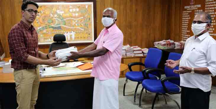 മാസ്ക്ക് നിര്മ്മിച്ച് സൗജന്യമായി വിതരണം ചെയ്ത് ഓള് കേരള ടെയിലേഴ്സ് അസോസിയേഷന് മാതൃകയാകുന്നു മാസ്ക്ക് നിര്മ്മിച്ച് സൗജന്യമായി വിതരണം ചെയ്ത് ഓള് കേരള ടെയിലേഴ്സ് അസോസിയേഷന് മാതൃകയാകുന്നു