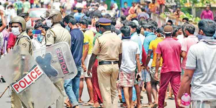 അന്യസംസ്ഥാന തൊഴിലാളികളെ നാട്ടിലേക്ക് അയക്കുന്നതിന് സര്ക്കാര് നിര്ദേശപ്രകാരം നടപടികള് സ്വീകരിക്കും : കോട്ടയം ജില്ലാ കളക്ടര് അന്യസംസ്ഥാന തൊഴിലാളികളെ നാട്ടിലേക്ക് അയക്കുന്നതിന് സര്ക്കാര് നിര്ദേശപ്രകാരം നടപടികള് സ്വീകരിക്കും : കോട്ടയം ജില്ലാ കളക്ടര്
