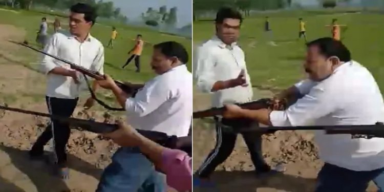 ഉത്തര്പ്രദേശില് സമാജ്വാദി പാര്ട്ടി നേതാവിനെയും മകനെയും വെടിവെച്ചു കൊന്നു ഉത്തര്പ്രദേശില് സമാജ്വാദി പാര്ട്ടി നേതാവിനെയും മകനെയും വെടിവെച്ചു കൊന്നു