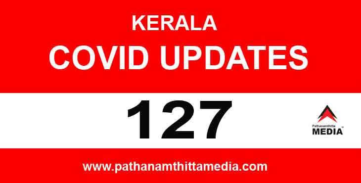 സംസ്ഥാനത്ത് 127 പേര്ക്ക് കോവിഡ് സ്ഥിരീകരിച്ചു ; കൂടുതല് രോഗികളുള്ളത് കൊല്ലം ജില്ലയില് ; പത്തനംതിട്ടയില് 17 പേര്ക്ക് സംസ്ഥാനത്ത് 127 പേര്ക്ക് കോവിഡ് സ്ഥിരീകരിച്ചു ; കൂടുതല് രോഗികളുള്ളത് കൊല്ലം ജില്ലയില് ; പത്തനംതിട്ടയില് 17 പേര്ക്ക്