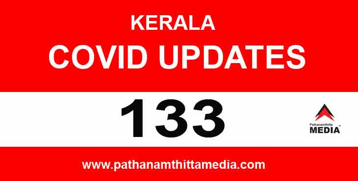 സംസ്ഥാനത്ത് ഇന്ന് 133 പേര്ക്ക് കോവിഡ് സ്ഥിരീകരിച്ചു ; പത്തനംതിട്ടയില് എട്ടു പേര്ക്ക് സംസ്ഥാനത്ത് ഇന്ന് 133 പേര്ക്ക് കോവിഡ് സ്ഥിരീകരിച്ചു ; പത്തനംതിട്ടയില് എട്ടു പേര്ക്ക്