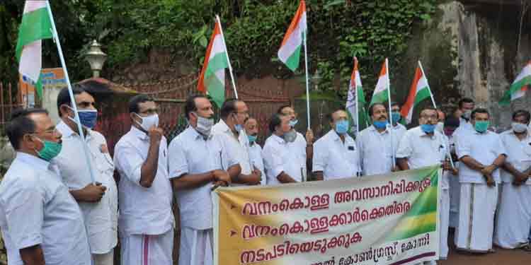 കോന്നി വനംകൊള്ളയെക്കുറിച്ച് സമഗ്ര അന്വേഷണം നടത്തണം : പി. മോഹൻരാജ് കോന്നി വനംകൊള്ളയെക്കുറിച്ച് സമഗ്ര അന്വേഷണം നടത്തണം : പി. മോഹൻരാജ്
