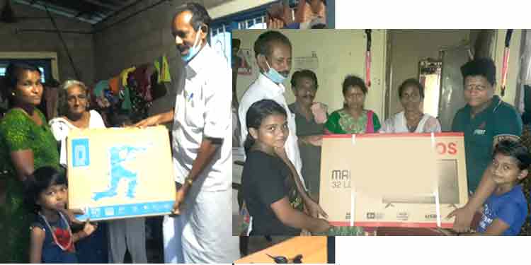 ഓൺലൈൻ പഠനസൗകര്യം ഇല്ലാതിരുന്ന കുട്ടികള്ക്ക് ടിവിയുമായി വാര്ഡ് കൌണ്സിലര് ഏബല് മാത്യു ഓൺലൈൻ പഠനസൗകര്യം ഇല്ലാതിരുന്ന കുട്ടികള്ക്ക് ടിവിയുമായി വാര്ഡ് കൌണ്സിലര് ഏബല് മാത്യു