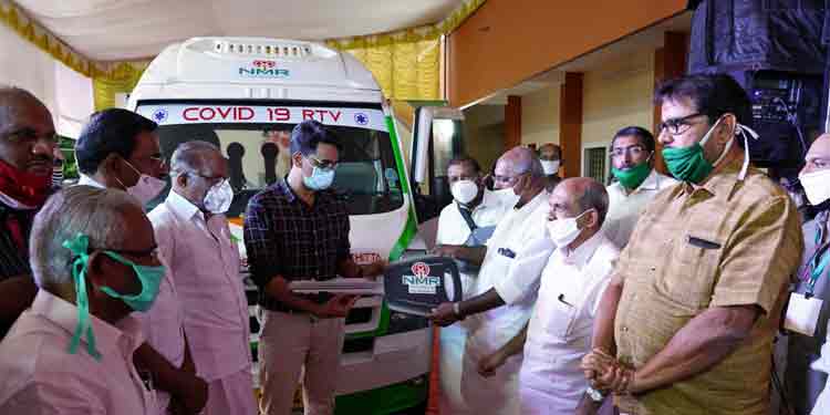 കോവിഡ് 19 : കേരളത്തിലെ ആദ്യ റാപ്പിഡ് ടെസ്റ്റ് വെഹിക്കിള് പത്തനംതിട്ടയില് കോവിഡ് 19 : കേരളത്തിലെ ആദ്യ റാപ്പിഡ് ടെസ്റ്റ് വെഹിക്കിള് പത്തനംതിട്ടയില്