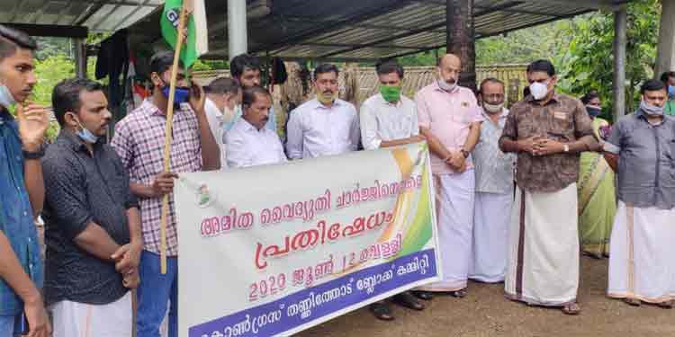 അന്യായമായ വൈദ്യുതി ചാർജ്ജ് പിൻവലിക്കണം : പി.മോഹൻരാജ് അന്യായമായ വൈദ്യുതി ചാർജ്ജ് പിൻവലിക്കണം : പി.മോഹൻരാജ്