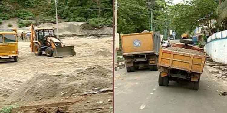 പമ്പയിലെ പ്രളയാവശിഷ്ടം നീക്കല് : നടപടികളിൽ ദുരൂഹതകൾ ഏറെ പമ്പയിലെ പ്രളയാവശിഷ്ടം നീക്കല് : നടപടികളിൽ ദുരൂഹതകൾ ഏറെ