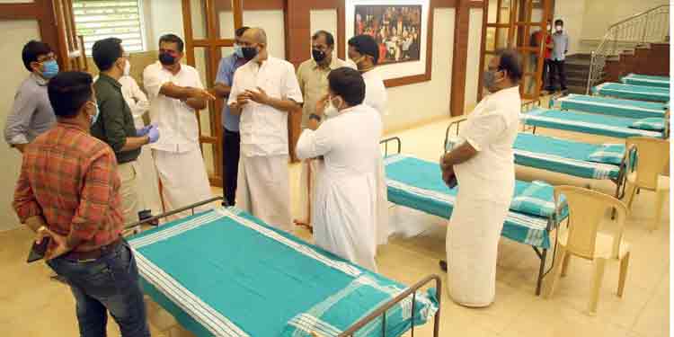 തിരുവല്ലയില് കോവിഡ് ഫസ്റ്റ് ലൈന് ട്രീറ്റ്മെന്റ് സെന്റര് തുടങ്ങി തിരുവല്ലയില് കോവിഡ് ഫസ്റ്റ് ലൈന് ട്രീറ്റ്മെന്റ് സെന്റര് തുടങ്ങി