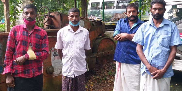 കാട്ടുപൂച്ചയെ കൊന്ന് ഇറച്ചിയെടുത്ത സംഭവത്തിൽ പ്രതികളെ റിമാൻഡ് ചെയ്തു കാട്ടുപൂച്ചയെ കൊന്ന് ഇറച്ചിയെടുത്ത സംഭവത്തിൽ പ്രതികളെ റിമാൻഡ് ചെയ്തു