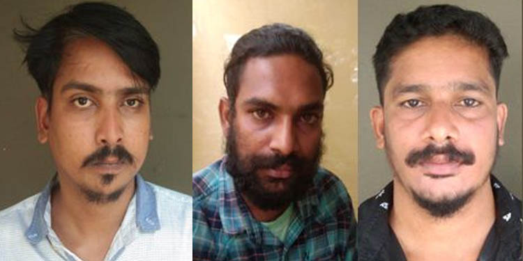 നെടുമ്പാശ്ശേരി ചൂതാട്ടകേന്ദ്രത്തിലെ കൊള്ള ; മൂന്നുപേര്കൂടി പിടിയില് നെടുമ്പാശ്ശേരി ചൂതാട്ടകേന്ദ്രത്തിലെ കൊള്ള ; മൂന്നുപേര്കൂടി പിടിയില്