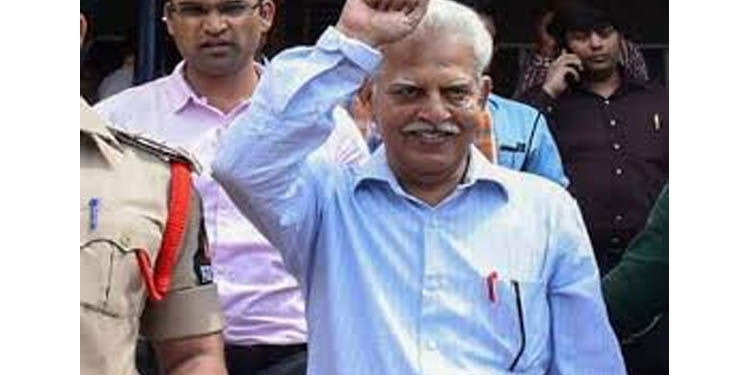ആക്റ്റിവിസ്റ്റ് വരവരറാവുവിന് ജാമ്യം നല്കരുതെന്ന് എന്.ഐ.എ ആക്റ്റിവിസ്റ്റ് വരവരറാവുവിന് ജാമ്യം നല്കരുതെന്ന് എന്.ഐ.എ