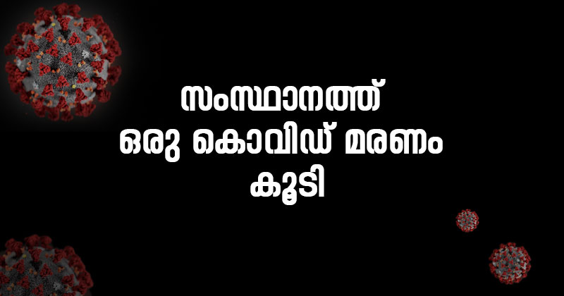 സംസ്ഥാനത്ത് ഒരു കൊവിഡ് മരണം കൂടി : കോട്ടയത്ത് ഓട്ടോറിക്ഷ ഡ്രൈവറാണ് മരിച്ചത് സംസ്ഥാനത്ത് ഒരു കൊവിഡ് മരണം കൂടി : കോട്ടയത്ത് ഓട്ടോറിക്ഷ ഡ്രൈവറാണ് മരിച്ചത്