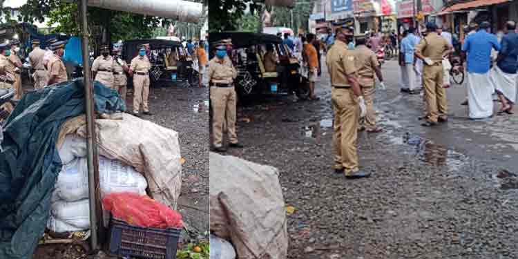 കോവിഡ് രോഗിയുടെ സമ്പർക്കം ; തിരുവല്ല മാർക്കറ്റ് അടച്ചു കോവിഡ് രോഗിയുടെ സമ്പർക്കം ; തിരുവല്ല മാർക്കറ്റ് അടച്ചു
