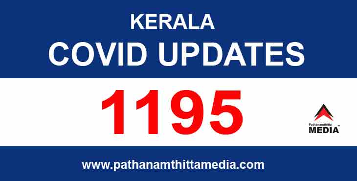 സംസ്ഥാനത്ത് ഇന്ന് 1195 പേര്ക്ക് കൊവിഡ് സ്ഥിരീകരിച്ചു , ഏഴ് മരണങ്ങള് , 971 പേര്ക്ക് സമ്പര്ക്കത്തിലൂടെ രോഗം സംസ്ഥാനത്ത് ഇന്ന് 1195 പേര്ക്ക് കൊവിഡ് സ്ഥിരീകരിച്ചു , ഏഴ് മരണങ്ങള് , 971 പേര്ക്ക് സമ്പര്ക്കത്തിലൂടെ രോഗം