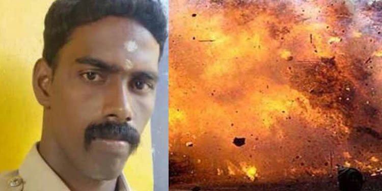 പോലീസ് സംഘത്തിന് നേരെ ബോംബേറ് : പോലീസുകാരനും ബോംബ് എറിഞ്ഞ അക്രമിയും കൊല്ലപ്പെട്ടു പോലീസ് സംഘത്തിന് നേരെ ബോംബേറ് : പോലീസുകാരനും ബോംബ് എറിഞ്ഞ അക്രമിയും കൊല്ലപ്പെട്ടു