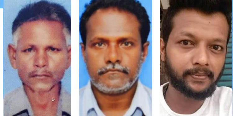 അഞ്ചുതെങ്ങില് മത്സ്യബന്ധന ബോട്ടപകടം : മൂന്ന് പേര് മരിച്ചു അഞ്ചുതെങ്ങില് മത്സ്യബന്ധന ബോട്ടപകടം : മൂന്ന് പേര് മരിച്ചു