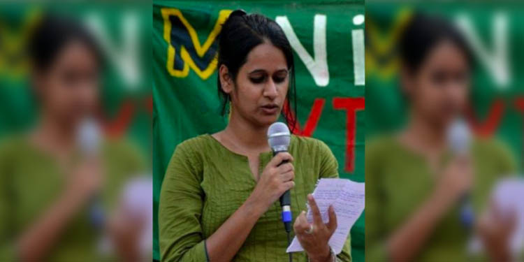 ഡല്ഹി മുസ്ലീം വിരുദ്ധ കലാപo ; നതാഷ നര്വാളിനു കോടതി ജാമ്യം അനുവദിച്ചു ഡല്ഹി മുസ്ലീം വിരുദ്ധ കലാപo ; നതാഷ നര്വാളിനു കോടതി ജാമ്യം അനുവദിച്ചു