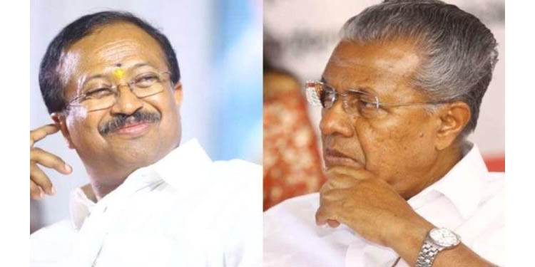 കേരളം ഭീകരര്ക്കും രാജ്യവിരുദ്ധ ശക്തികള്ക്കും സുരക്ഷിത കേന്ദ്രo : പിണറായി വിജയനെ വിമര്ശിച്ച് വി. മുരളീധരന് കേരളം ഭീകരര്ക്കും രാജ്യവിരുദ്ധ ശക്തികള്ക്കും സുരക്ഷിത കേന്ദ്രo : പിണറായി വിജയനെ വിമര്ശിച്ച് വി. മുരളീധരന്