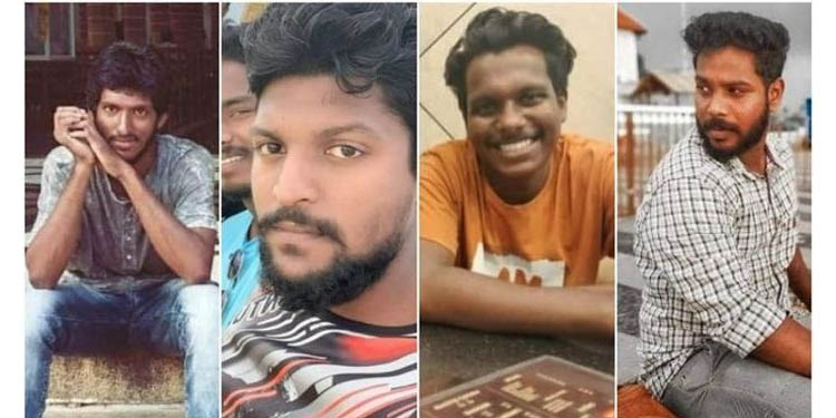 ആഴിമലയില് കടലില് കാണാതായ നാലുപേരില് രണ്ടുപേരുടെ മൃതദേഹം കണ്ടെത്തി ആഴിമലയില് കടലില് കാണാതായ നാലുപേരില് രണ്ടുപേരുടെ മൃതദേഹം കണ്ടെത്തി