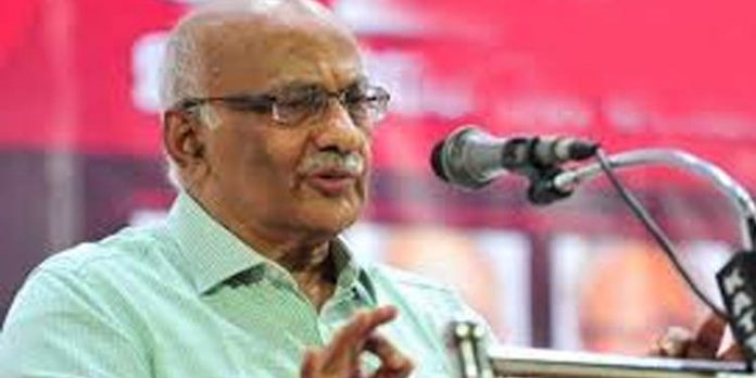 ബിനീഷ് കോടിയേരി തെറ്റ് ചെയ്തിട്ടുണ്ടെങ്കില് ശിക്ഷിക്കപ്പെടട്ടേയെന്ന് സി പി എം പൊളിറ്റ്ബ്യൂറോ അംഗം എസ് രാമചന്ദ്രന് പിള്ള ബിനീഷ് കോടിയേരി തെറ്റ് ചെയ്തിട്ടുണ്ടെങ്കില് ശിക്ഷിക്കപ്പെടട്ടേയെന്ന് സി പി എം പൊളിറ്റ്ബ്യൂറോ അംഗം എസ് രാമചന്ദ്രന് പിള്ള