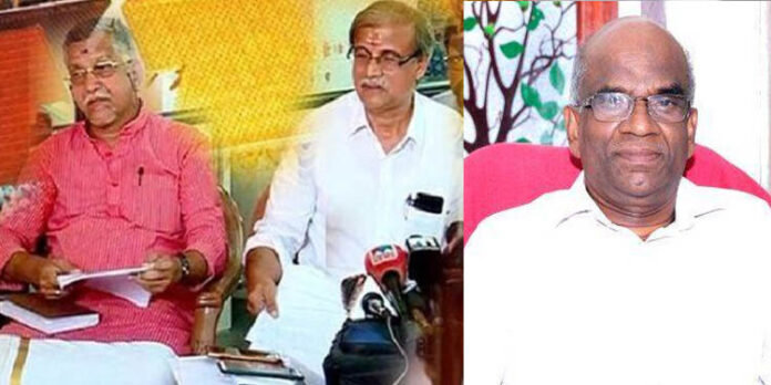 ശബരിമല ദര്ശനം : വാസു പറയുന്നത് കള്ളം ; പന്തളം കൊട്ടാരം പ്രതിനിധികളുമായി ചര്ച്ച നടത്തിയിട്ടില്ല ശബരിമല ദര്ശനം : വാസു പറയുന്നത് കള്ളം ; പന്തളം കൊട്ടാരം പ്രതിനിധികളുമായി ചര്ച്ച നടത്തിയിട്ടില്ല