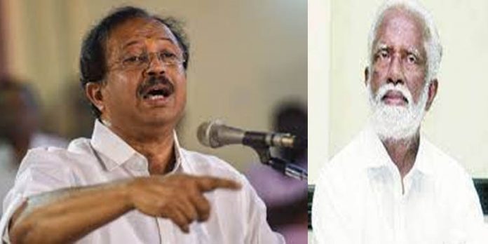 വിരട്ടലും വേട്ടയാടലുമൊന്നും ബിജെപി നേതാക്കളോട് വിലപ്പോവില്ല : വി മുരളീധരന് വിരട്ടലും വേട്ടയാടലുമൊന്നും ബിജെപി നേതാക്കളോട് വിലപ്പോവില്ല : വി മുരളീധരന്