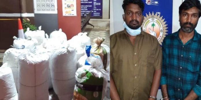 പാലക്കാട് വന് കഞ്ചാവ് വേട്ട ; മുഖ്യ വ്യാപാരി ഉള്പ്പെടെ രണ്ടുപേരെ പോലീസ് അറസ്റ്റ് ചെയ്തു പാലക്കാട് വന് കഞ്ചാവ് വേട്ട ; മുഖ്യ വ്യാപാരി ഉള്പ്പെടെ രണ്ടുപേരെ പോലീസ് അറസ്റ്റ് ചെയ്തു