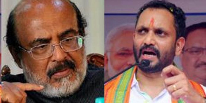 കെ. സുരേന്ദ്രന്റെ ഭീഷണി കേരളത്തില് വേണ്ട, വല്ല വടക്കേ ഇന്ത്യയിലും മതി : തോമസ് ഐസക് കെ. സുരേന്ദ്രന്റെ ഭീഷണി കേരളത്തില് വേണ്ട, വല്ല വടക്കേ ഇന്ത്യയിലും മതി : തോമസ് ഐസക്