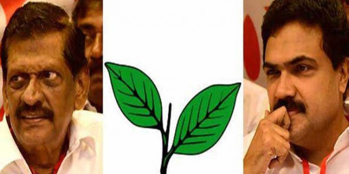 രണ്ടില മരവിപ്പിച്ചു : ജോസഫിന് ചെണ്ടയും ജോസിന് ടേബിള് ഫാനും രണ്ടില മരവിപ്പിച്ചു : ജോസഫിന് ചെണ്ടയും ജോസിന് ടേബിള് ഫാനും