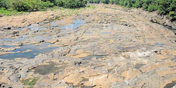 പെരുന്തേനരുവി വറ്റി വരണ്ടു ; സന്ദർശകർക്ക് നിരാശ പെരുന്തേനരുവി വറ്റി വരണ്ടു ; സന്ദർശകർക്ക് നിരാശ