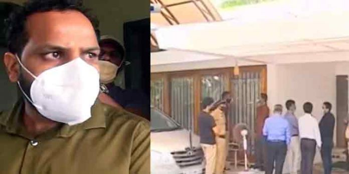 റെയ്ഡിനായി ഇ.ഡി സംഘം ബിനീഷ് കോടിയേരിയുടെ വീട്ടിലെത്തി റെയ്ഡിനായി ഇ.ഡി സംഘം ബിനീഷ് കോടിയേരിയുടെ വീട്ടിലെത്തി