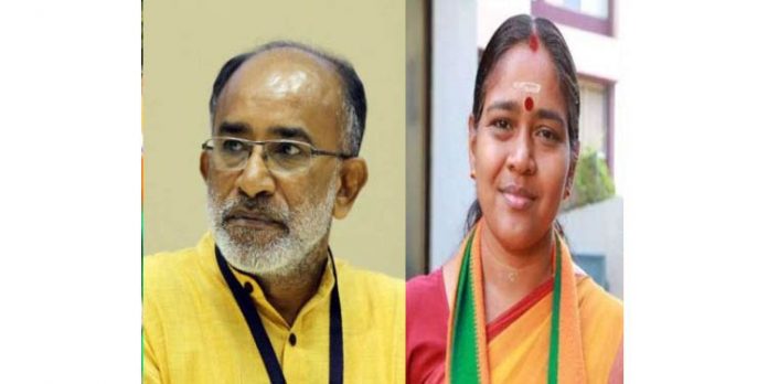 ശോഭാ സുരേന്ദ്രനും അല്ഫോണ്സ് കണ്ണന്താനവും ബി.ജെ.പി ദേശീയ കോര് കമ്മിറ്റിയിലേക്ക് ശോഭാ സുരേന്ദ്രനും അല്ഫോണ്സ് കണ്ണന്താനവും ബി.ജെ.പി ദേശീയ കോര് കമ്മിറ്റിയിലേക്ക്